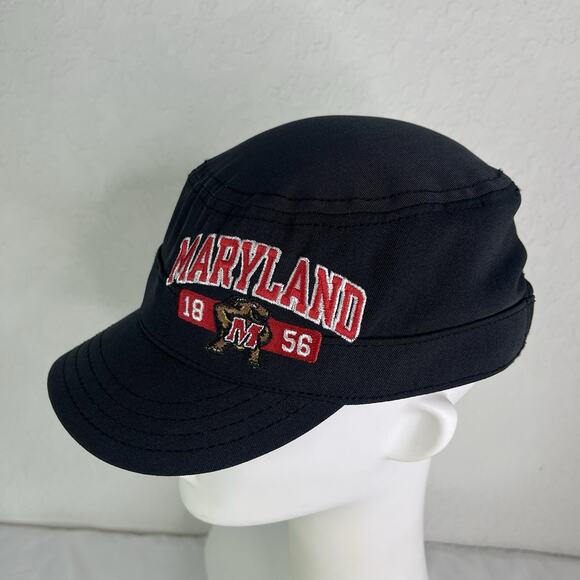 Maryland Terps Terrapins Under Armour Black Army Cap Women's One Size, Sports - Picture 2 of 8